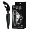 Klitoral Uyarıcılı G-Spot Anal Vajinal Vibratör