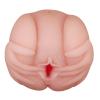 Lifelike 2 İşlevli Titreşimli Suni Vajinal ve Anal Masturbatör
