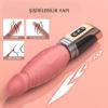 Şişirilebilir İleri Geri Hareketli USB Şarjlı 23 cm İleri Geri Hareketli Titreşimli Dildo