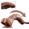 Yeni Nesil Çift Katmanlı 23,5 cm Realistik Dildo Penis