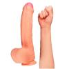 Yeni Nesil Çift Katmanlı 28 cm Realistik Dildo Penis